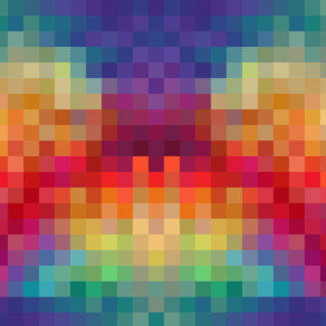Custom Fabric 'Pixels' by Anika Cook