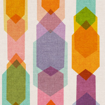 Custom Fabric 'Elements Rainbow' by Cecilia Mok