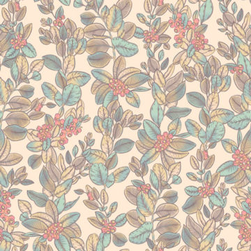 Custom Fabric 'Eucalyptus Light' by Eloise Short Design