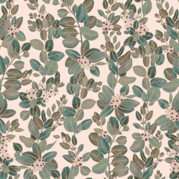 Custom Fabric 'Eucalyptus Mid' by Eloise Short Design