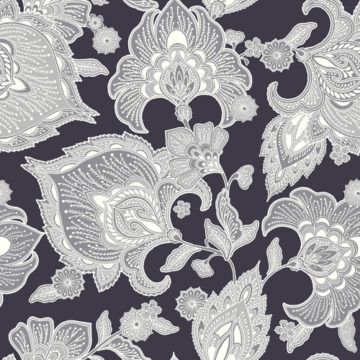 Custom Fabric 'Sarasa Grey Slate' by Eloise Short Design
