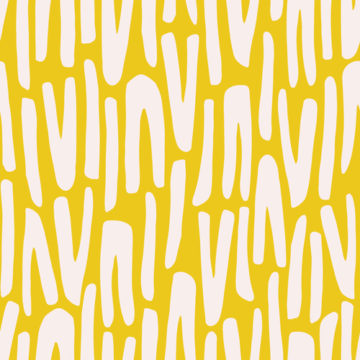 Custom Fabric 'Scattered Stripes Mustard' by Emily Wills