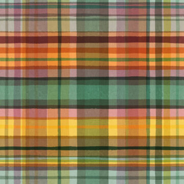 Custom Fabric 'Hinterland Plaid' by Cecilia Mok