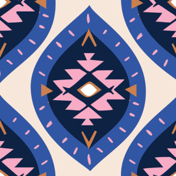 Custom Fabric 'Desert Dreams Arizona Away' by Kat Kalindi