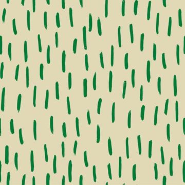 Custom Fabric 'Rain Tile Green' by Lily Fink
