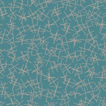 Custom Fabric 'Scratch Tile Light Blue' by Lily Fink