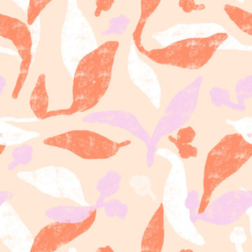 Custom Fabric 'Gum' by Linen Jungle
