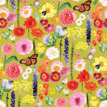 Custom Fabric 'Market Garden' by Rachael King