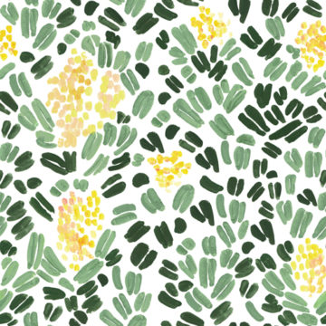 Custom Fabric 'Coastal Banksia' by Marni Stuart