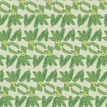 Custom Fabric 'Summer Palm Green' by Megan Isabella