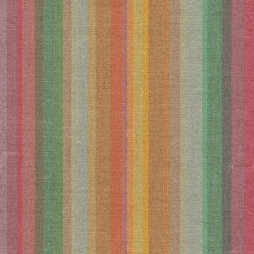 Custom Fabric 'Mid Century Stripe Soft Jewels Vertical' by Cecilia Mok