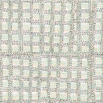 Custom Fabric 'Plaza Green' by Esther Fallon Lau 
