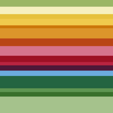 Custom Fabric 'Rainbow Stripe' by Cecilia Mok