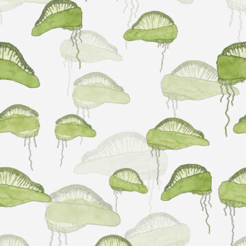 Custom Fabric 'Oh Vinegar Lime' by Monber and B