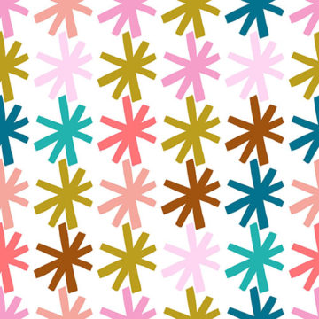 Custom Fabric 'Starry Starry' by Whimsy Kaleidoscope