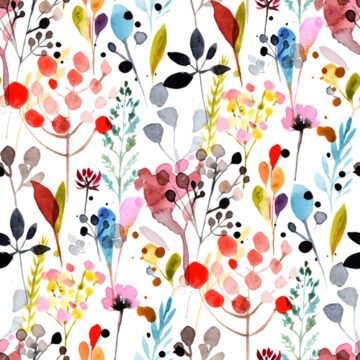 Custom Fabric 'Wildgrasses' by Rachael King