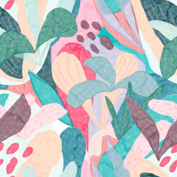 Custom Fabric 'Sage Garden' by World of Mik
