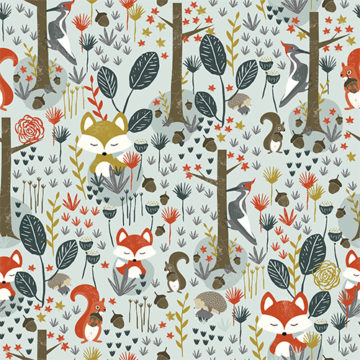 Custom Fabric 'Autumn' by Mel Armstrong
