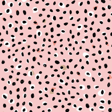 Custom Fabric 'I’ve Forgotten Something Pink' by Ellen McKenna