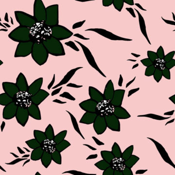 Custom Fabric 'Petal Pink' by Ellen McKenna