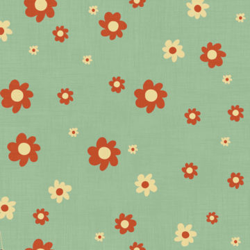 Custom Fabric 'Fruit Song Daisies' by Mel Armstrong